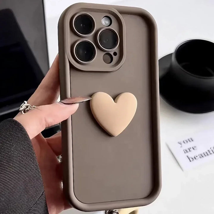 Heartora - Funda Para iPhone Historia de Amor Con Diseño de Corazón