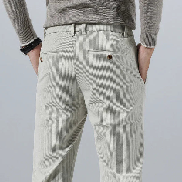 Leao – Elegantes Pantalones De Pana