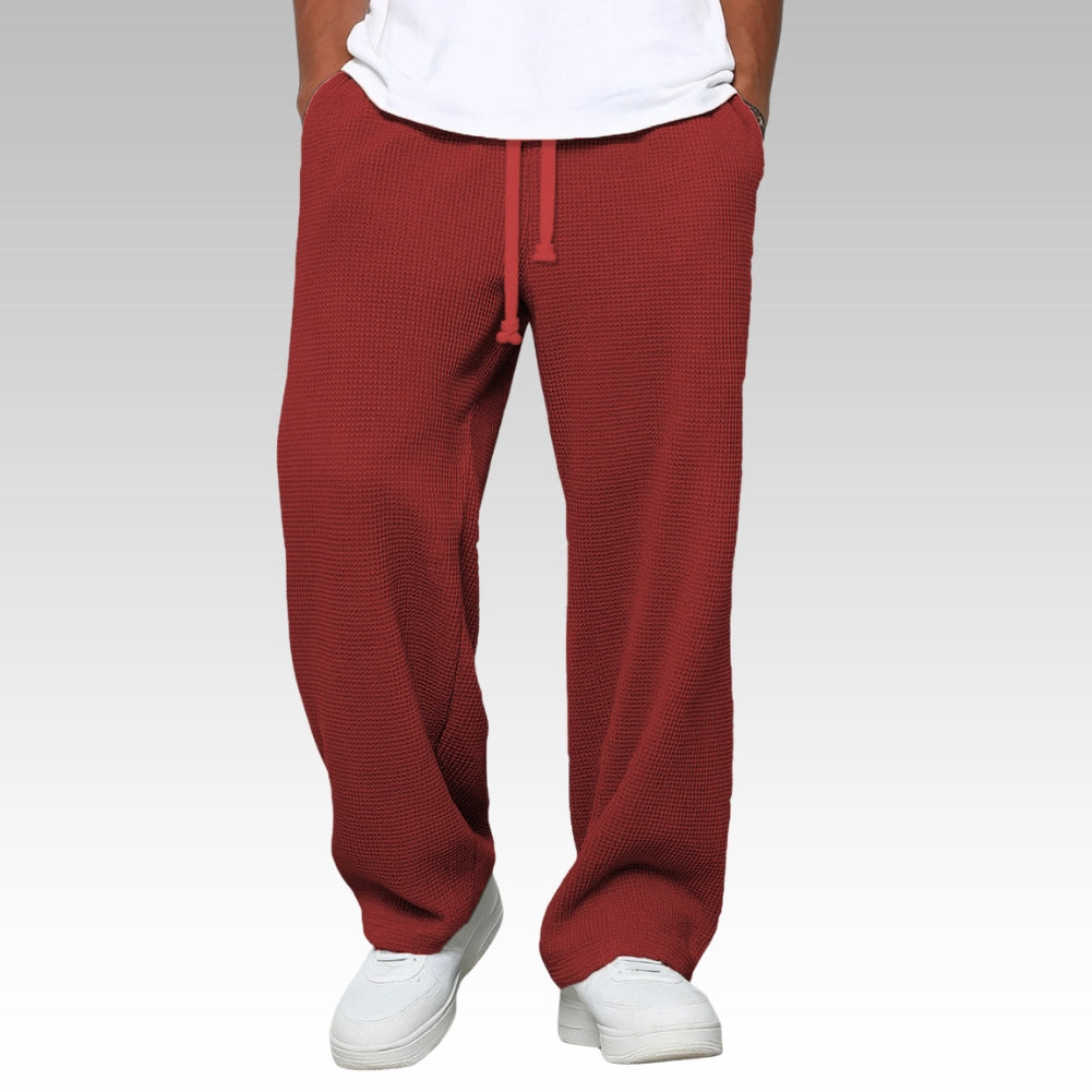 Androw - Pantalón Cómodo De Pierna Ancha