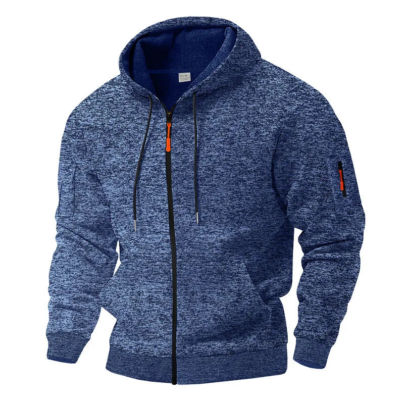 Kajetan - Cómoda Chaqueta Con Cremallera y Bolsillos