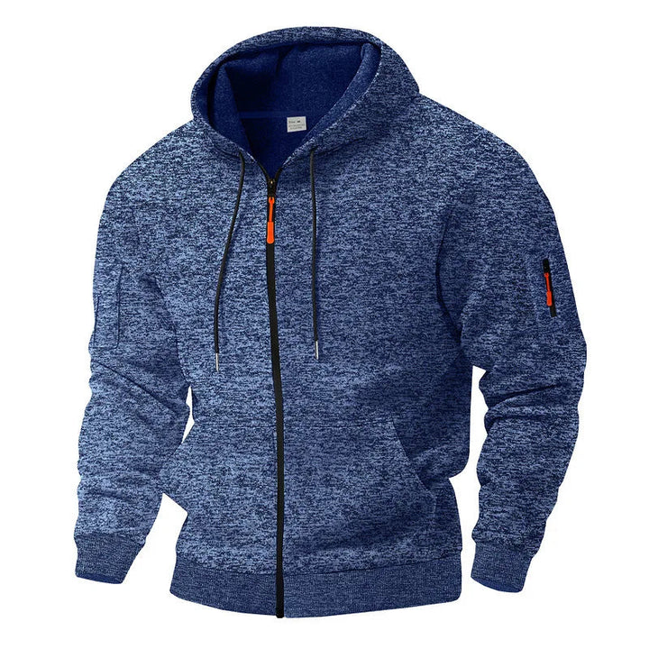 Kajetan - Cómoda Chaqueta Con Cremallera y Bolsillos