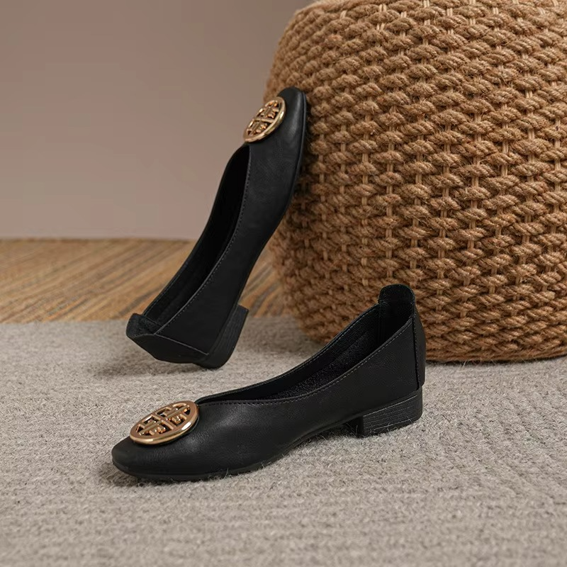 Breana - Zapatos Planos De Piel