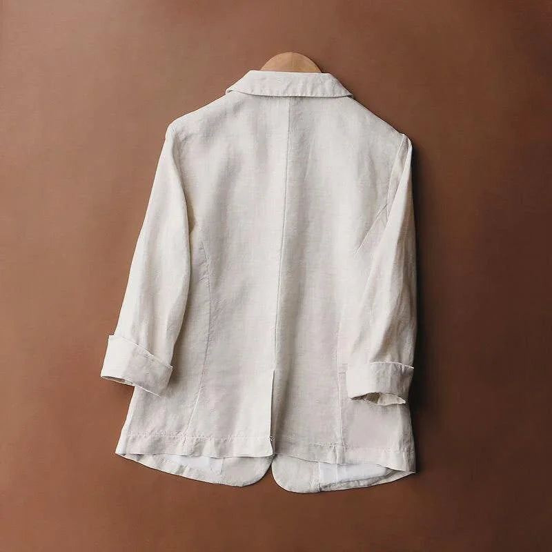 Mavis - Elegante Blazer De Lino