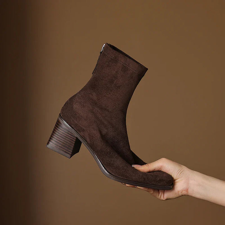 Sheley - Elegantes Botines De Ante