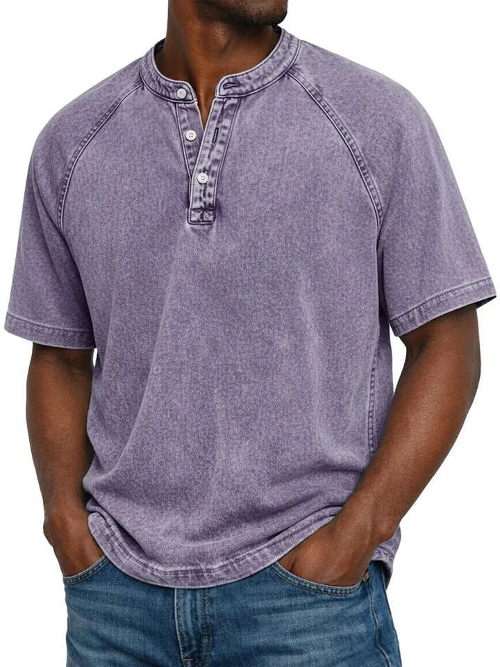 Esarot - Camisa Vintage Con Botones