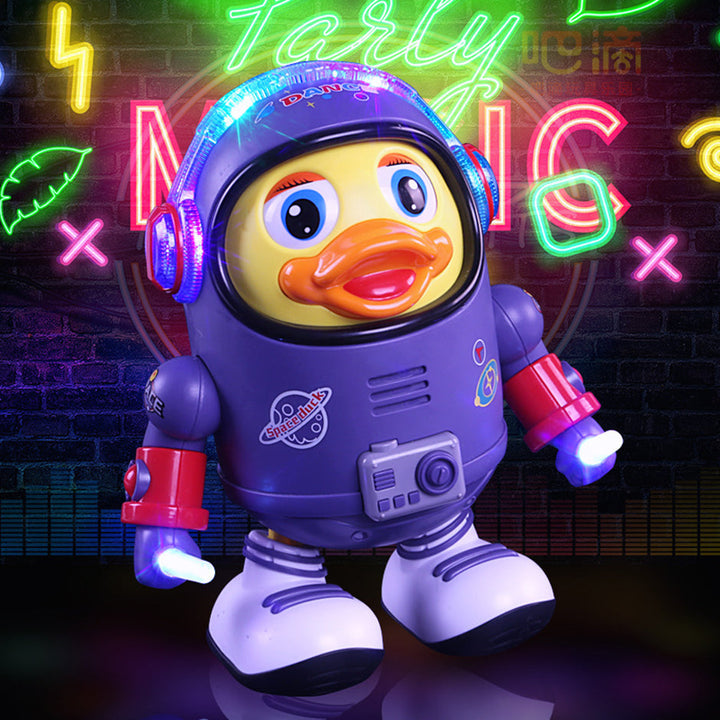 SpaceGroove - Divertido Juguete de Astronauta con LED y Música