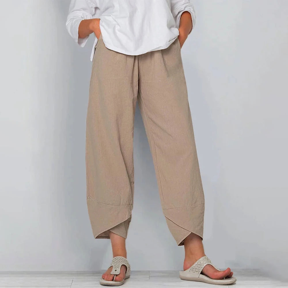 Matylda - Pantalones De Pata Ancha