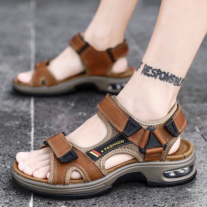 Breon - Sandalias Elegantes De Cuero