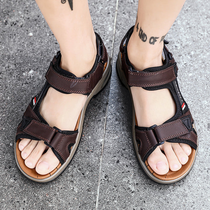 Breon - Sandalias Elegantes De Cuero