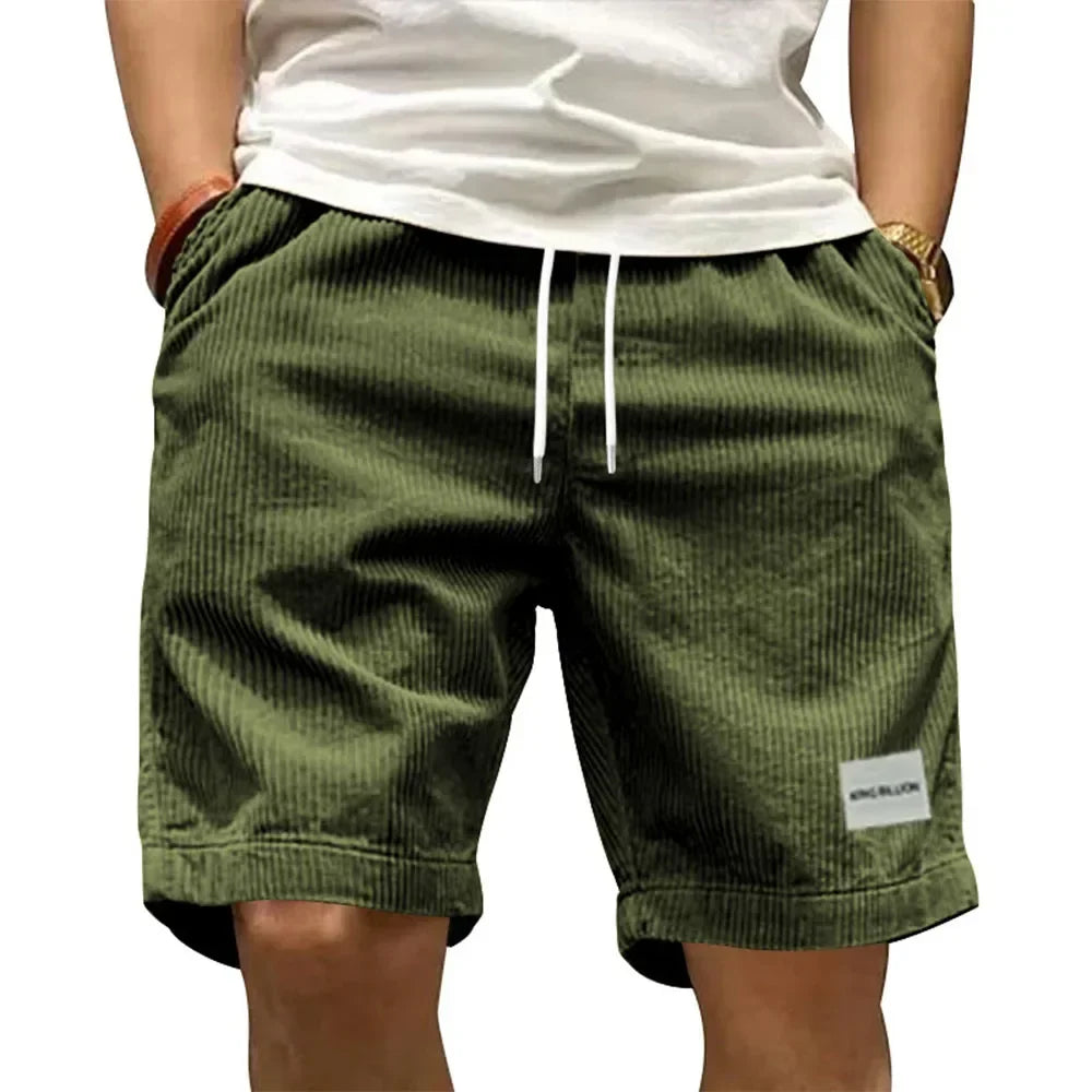 Jarjees - Pantalones Cortos Carga Vintage