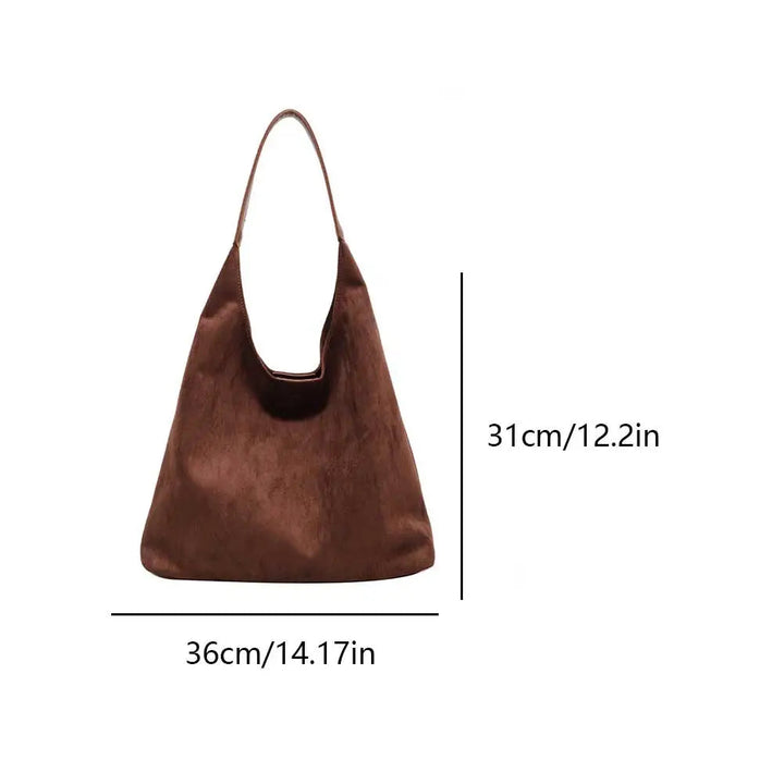 Fabiana - Bolso de Piel de Ante
