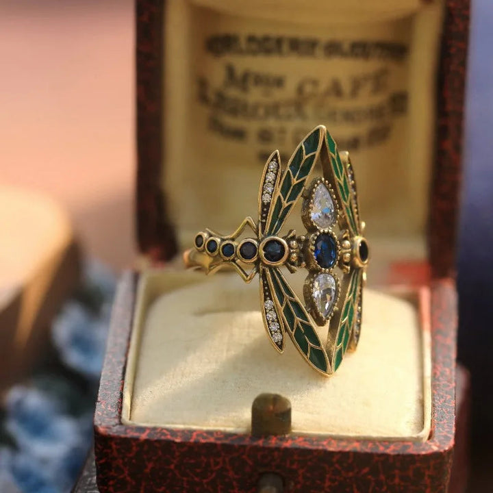 Marzella - Anillo Libélula La herencia del Poeta