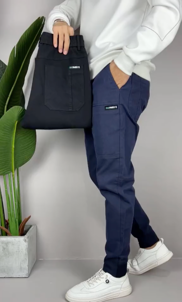 Tiedemann - Pantalones Cargo Elásticos Premium