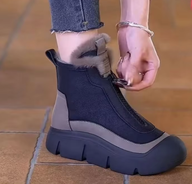 Carissa - Botas De Invierno Impermeables y Cálidas