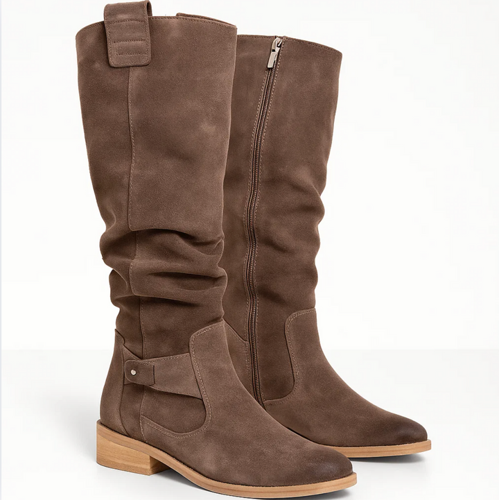 Dani - Botas Elegantes De Ante