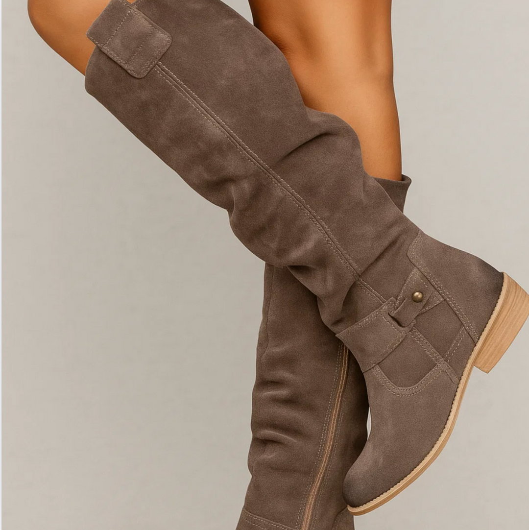 Dani - Botas Elegantes De Ante