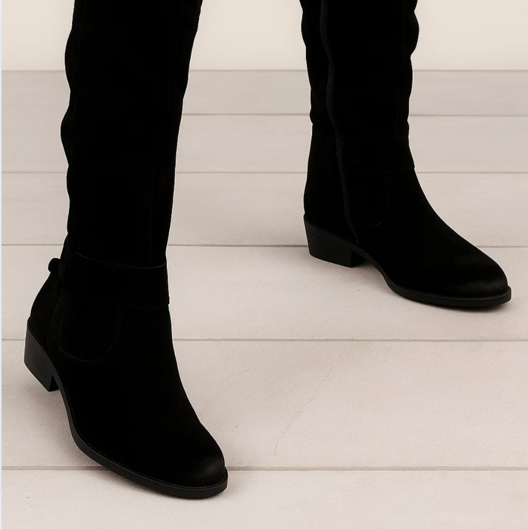 Dani - Botas Elegantes De Ante