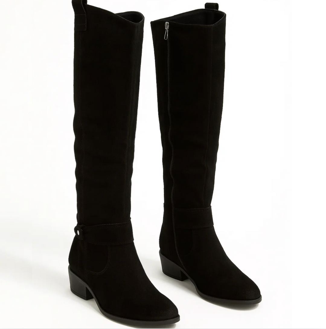 Dani - Botas Elegantes De Ante