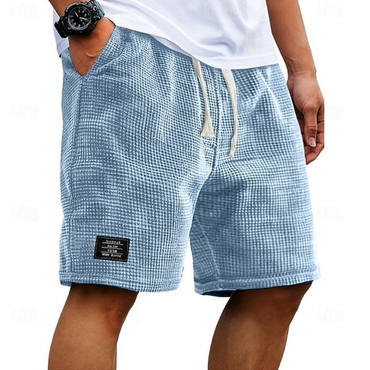 Jerick - Pantalones Cortos Con Textura De Gofre
