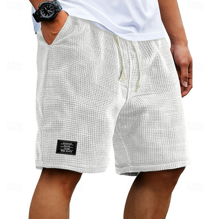 Jerick - Pantalones Cortos Con Textura De Gofre