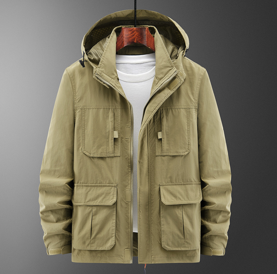 Brynjar - Chaqueta Con Capucha y Doble Cremallera