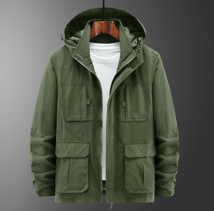 Brynjar - Chaqueta Con Capucha y Doble Cremallera