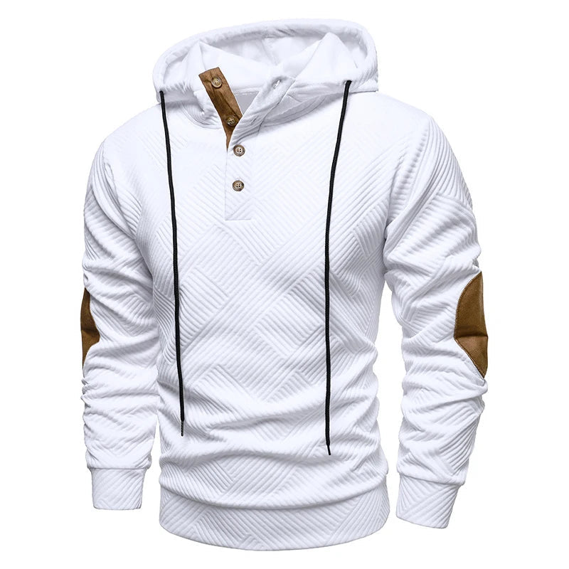Slobodan - Elegante Sudadera Con Capucha y Manga Larga