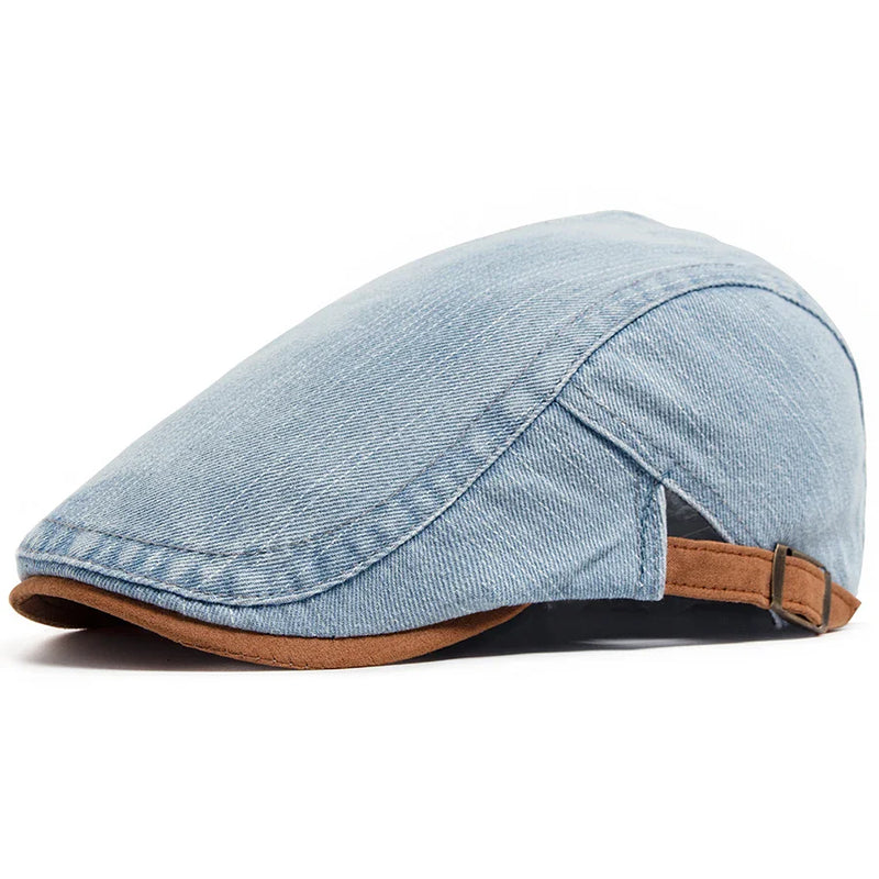 Mullins - Gorra Plana de Denim | 1+1 Gratis