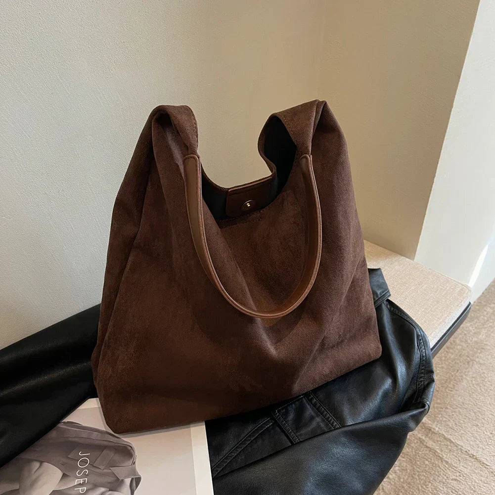 Fabiana - Bolso de Piel de Ante