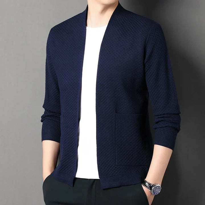 Enzio - Blazer otoñal de jacquard