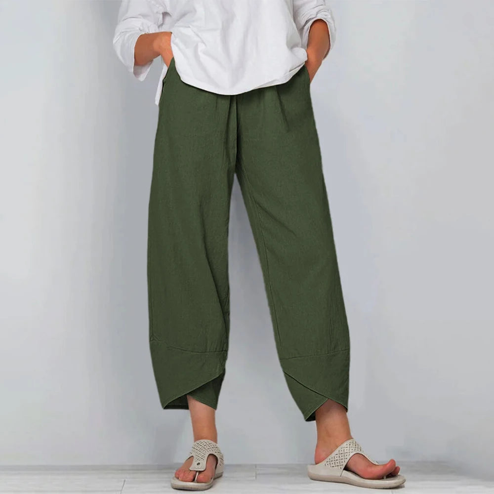 Matylda - Pantalones De Pata Ancha