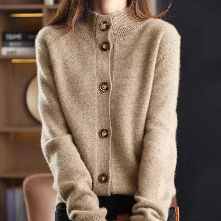 Erynn - Chaqueta de Punto Atemporal
