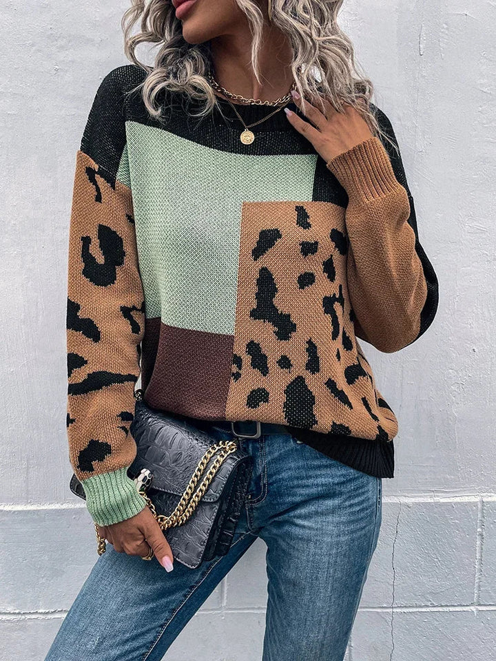 Katren - Jersey De Punto Con Estampado De Leopardo