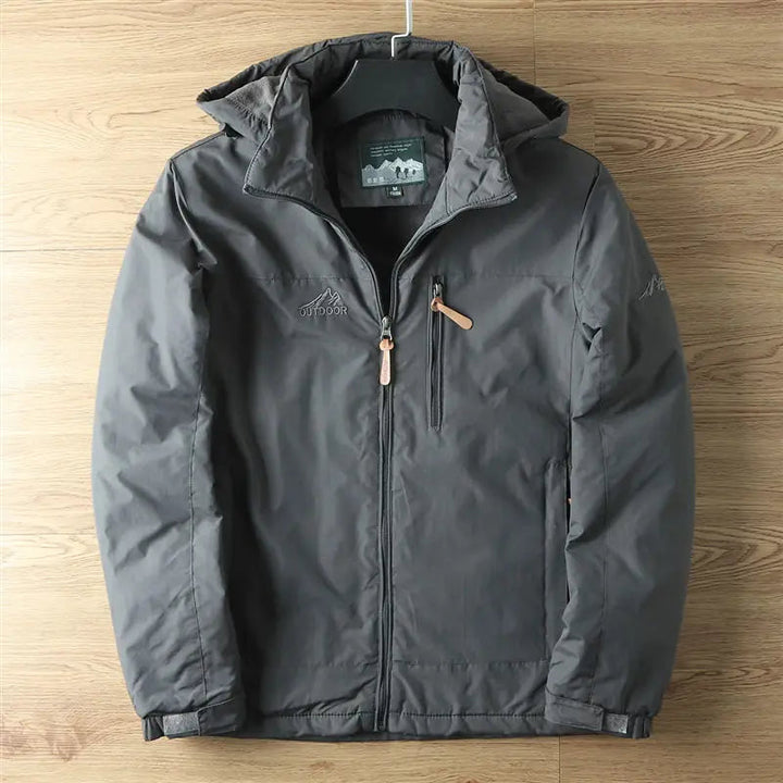 Linton - Abrigo Impermeable De Invierno Con Forro Polar