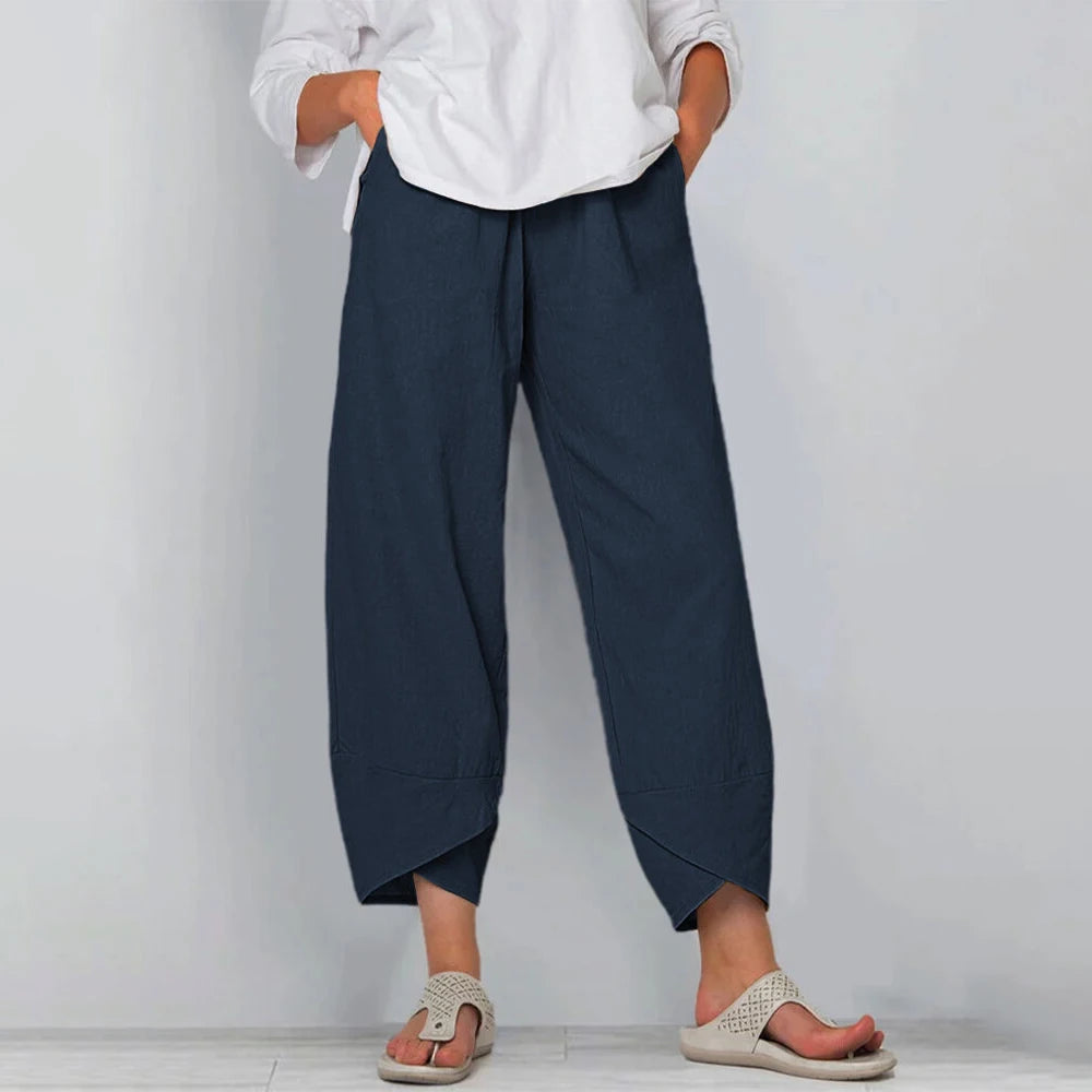 Matylda - Pantalones De Pata Ancha