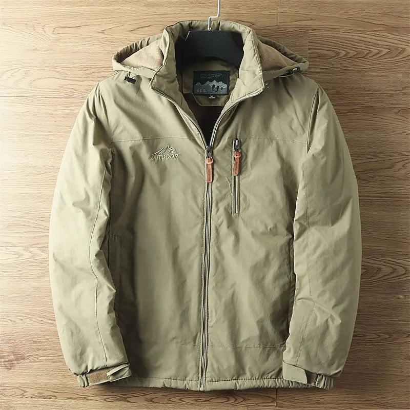 Linton - Abrigo Impermeable De Invierno Con Forro Polar