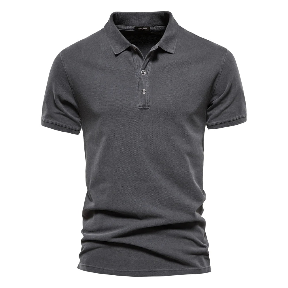 Jethro - Polo Casual De Manga Corta