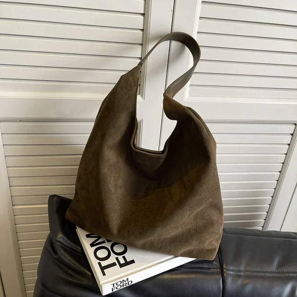 Fabiana - Bolso de Piel de Ante