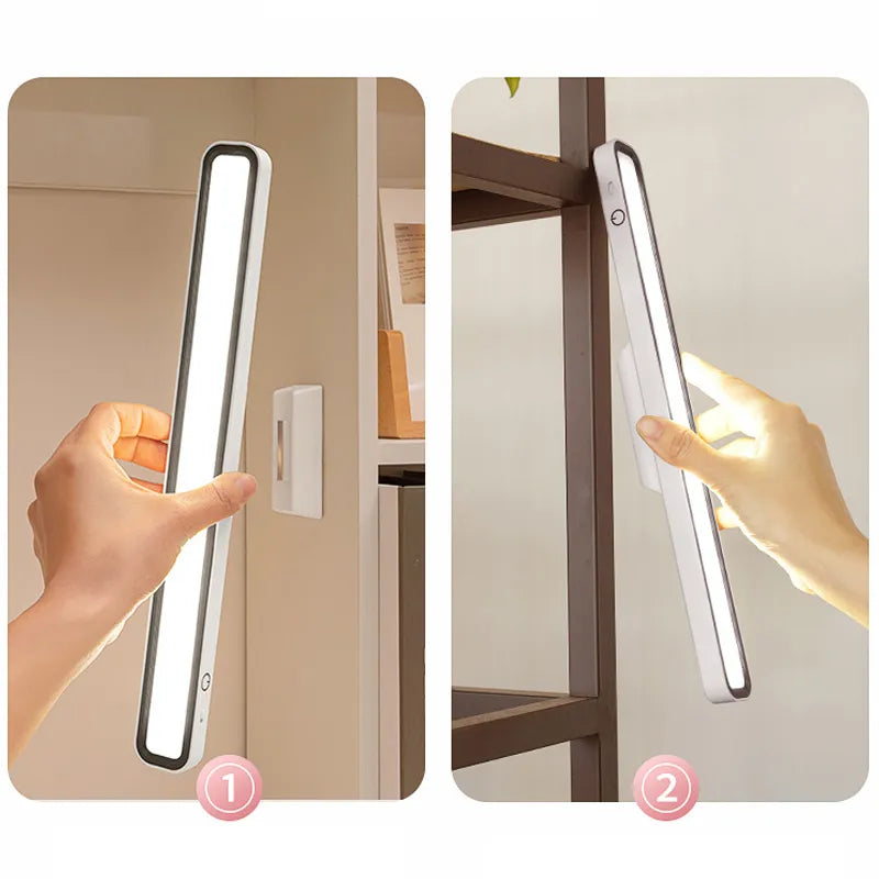 MagniGlow - Lámpara De Escritorio Magnética Regulable, Flexible y Elegante
