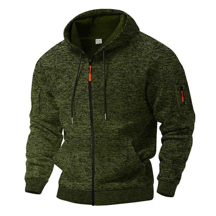 Kajetan - Cómoda Chaqueta Con Cremallera y Bolsillos