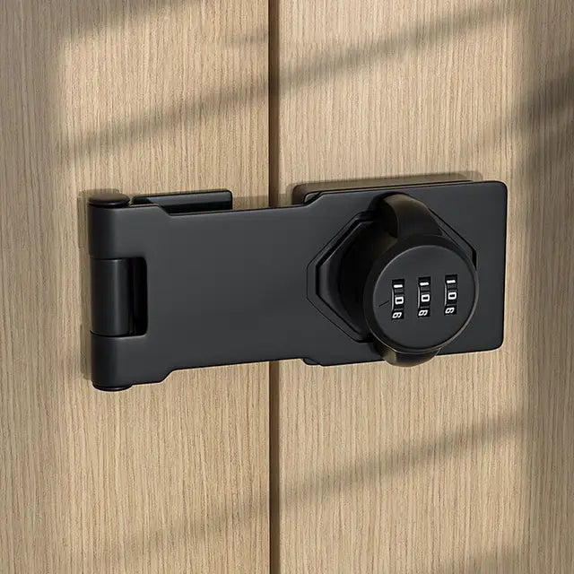 SafeKey - Cerradura De Pestillo Con Contraseña Para Armarios