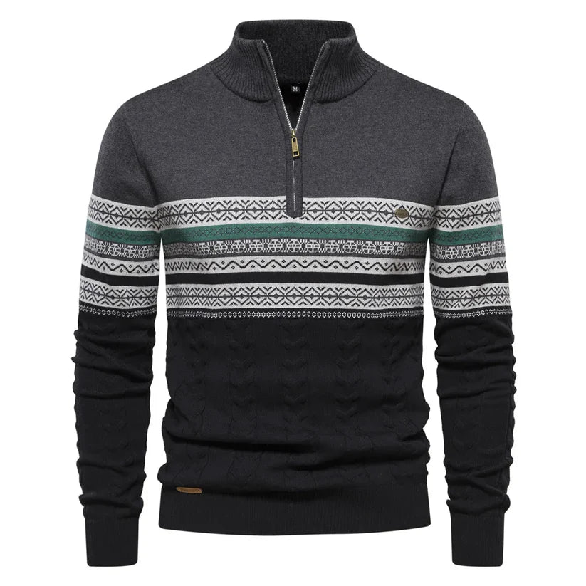 Jasper - Sudadera con media cremallera