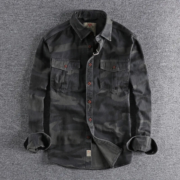 Firat - Camisa De Manga Larga Con Botones