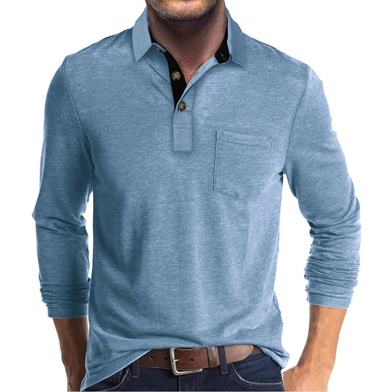 Romualdas - Camisa Elegante de Manga Larga