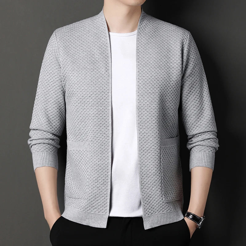 Enzio - Blazer otoñal de jacquard