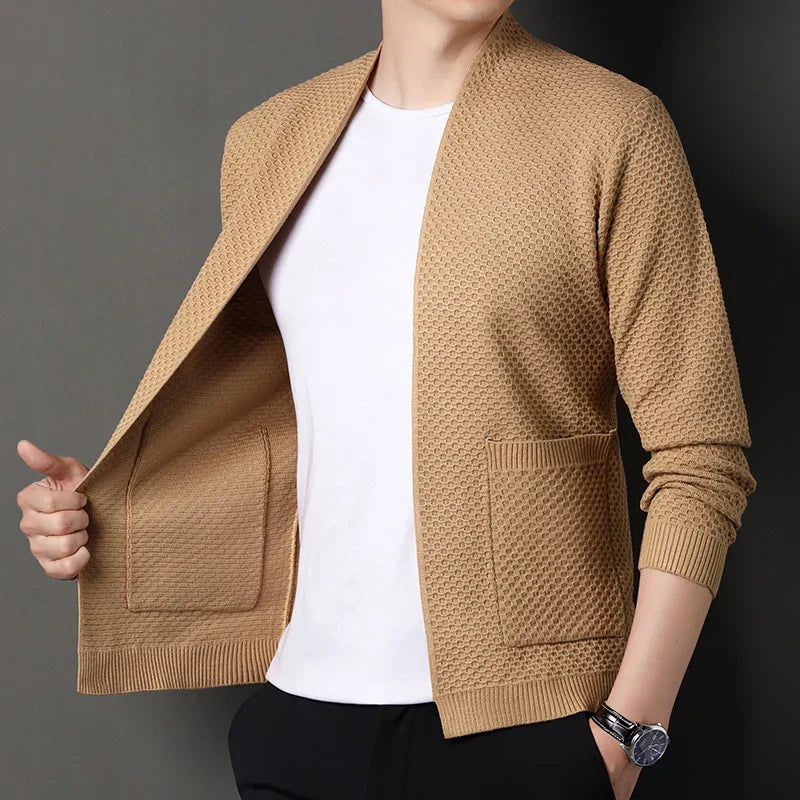 Enzio - Blazer otoñal de jacquard