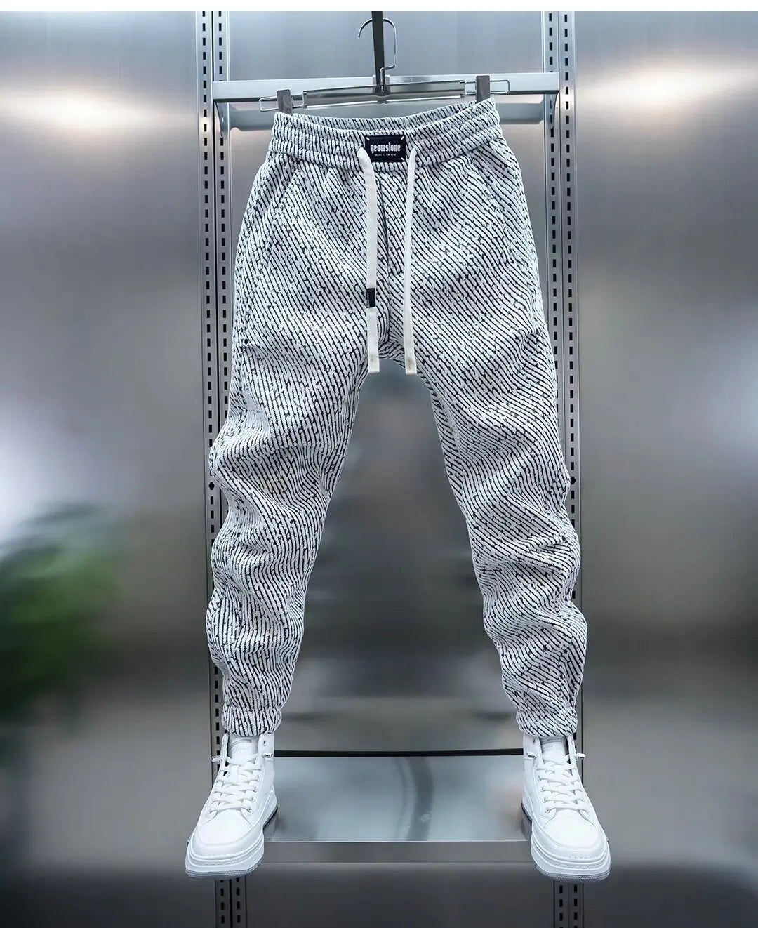 Jukka - Pantalones Con Cintura Eástica y Cordón