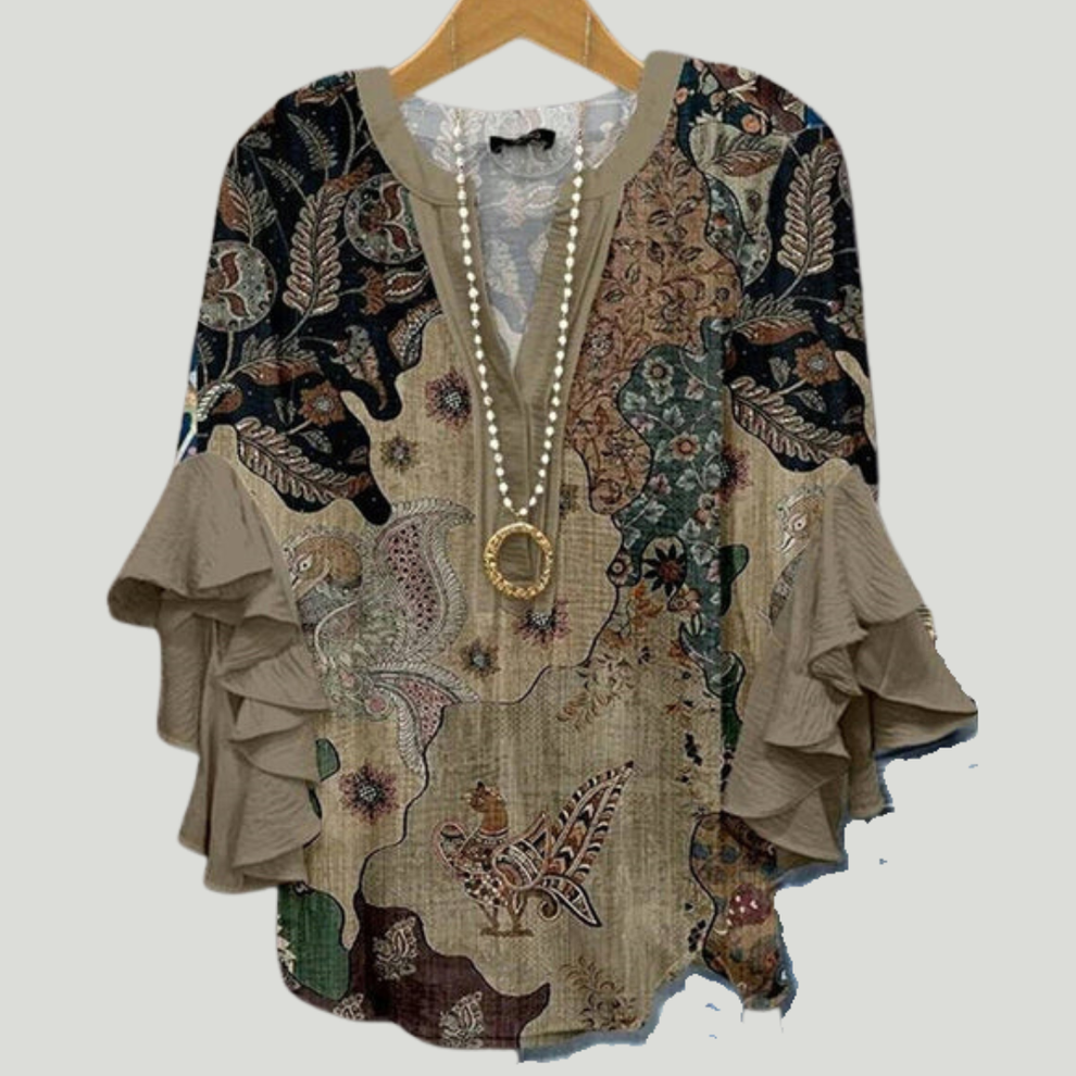 Jaycie - Elegante Blusa con Estampado