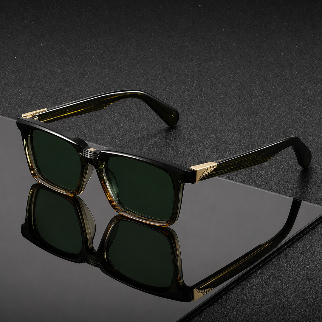 ShadowCraft - Gafas De Sol Clásicas de Forma Cuadrada