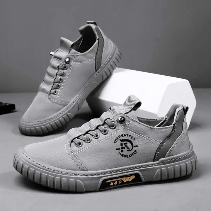 Rahal - Zapatillas de Ante Con Cordones